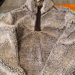 Super soft and fluffy fleece jacket.